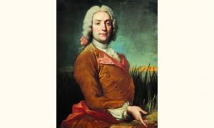 NATTIER Marc l'Ancien 1642-1705,Portrait de gentilhomme sur fond de paysage,Tajan FR 2005-06-22