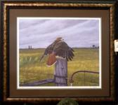 NAUFFTS Roy,UNTITLED, RED TAILED HAWK,Halls Auction Services CA 2009-02-03