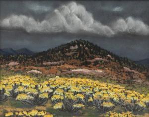 NAUMER Helmuth 1907-1990,New Mexico Mountain,Hindman US 2023-11-02