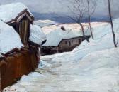 NAUMOV Vladimir 1897,Winter landscape,Victoria BG 2010-06-01