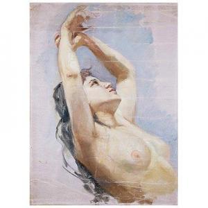 NAVARRO R,Estudio desnudo femenino para alegoría de la verda,1888,Subastas Segre 2010-05-11