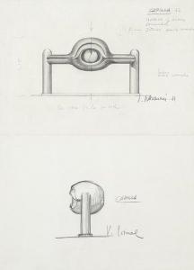 NAVASCUES José Maria 1934-1979,Chapel Project,1971,Subastas Segre ES 2020-07-14