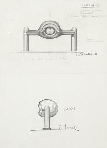 NAVASCUES José Maria 1934-1979,Proyecto para Capilla,1971,Subastas Segre ES 2021-12-14