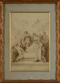NAVEZ Francois Joseph,Le Mariage mystique de sainte Catherine,1824,VanDerKindere 2018-04-24