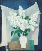 NAVEZ Leon 1900-1967,Vase fleuri de lilas,Horta BE 2011-05-16