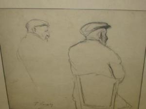 NAVIASKY Philip 1894-1983,Study of Two Old Men,Hartleys Auctioneers and Valuers GB 2007-06-20