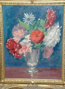 NAVIASKY Philip 1894-1983,Summer flowers in a two handled silver cup,Bonhams GB 2008-04-21
