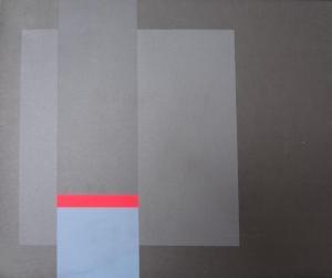 NAVROT Knut 1955,Composition avec rouge n°7,1979,Deburaux & Associ FR 2014-04-30