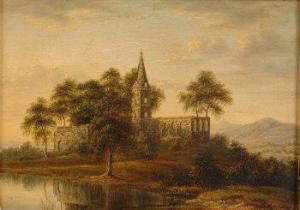 NAYSMITH P 1900-1900,Abbeyruins by the waters edge,Morphets GB 2010-06-19
