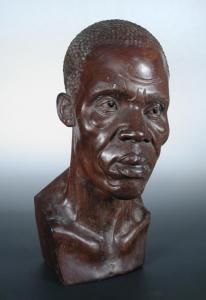 NDUDZO Barnabas 1900-1900,Bust of a man,Cheffins GB 2014-05-01