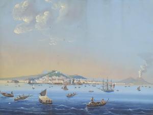 NEAPOLITAN SCHOOL,Congested waters in the Bay of Naples,Christie's GB 2012-03-20