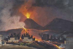 NEAPOLITAN SCHOOL,Eruzione del 1850,1850,Christie's GB 2014-01-29