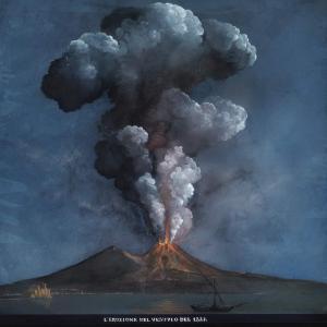 NEAPOLITAN SCHOOL,L'Eruzione del Vesuvio del 1822,William Doyle US 2013-09-24