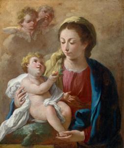 NEAPOLITAN SCHOOL,Madonna and child and two putti,Galerie Koller CH 2016-09-23