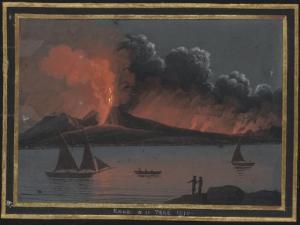 NEAPOLITAN SCHOOL,Vesuvius Erupting,1810,Christie's GB 2007-11-21