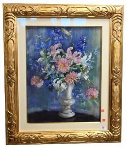 NEAVES DOROTHY 1900,still life of flowers in a vase,Nadeau US 2022-03-26