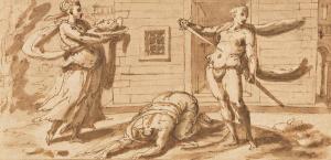 NEBBIA Cesare 1536-1614,The Beheading of St. John the Baptist,Swann Galleries US 2021-11-03