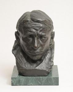 NEBEL Berthold 1889-1964,HEAD OF KAFKA,1915,Stair Galleries US 2014-12-06