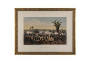 NEBEL Carl, Carlos 1805-1855,Bombardment of Veracruz,1851,Morton Subastas MX 2018-01-23