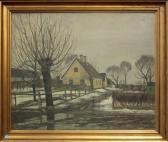 NECHANSKY WINTER von Marianne 1902-1985,Landscape,1920,Clars Auction Gallery US 2009-02-07
