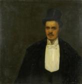 NECHLEBA Vratislav 1885-1965,A Portrait of a Young Man,1908,Palais Dorotheum AT 2011-05-21