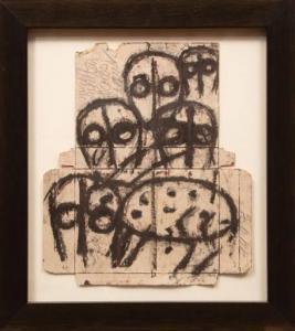 NEDJAR Michel 1947,Untitled: Abstract Faces,1992,Neal Auction Company US 2022-03-09