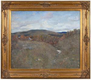 NEEDHAM charles austin 1844-1923,Clum HIll, Catskills,Brunk Auctions US 2023-07-15
