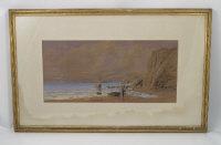 NEEDHAM J,Rocky shore with figures,1861,Serrell Philip GB 2015-11-12