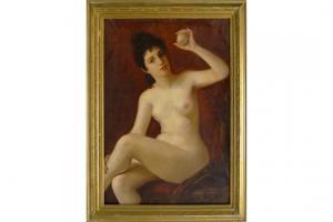NEEF Timofei Andreevich 1805-1876,Nude with apple,Rosebery's GB 2015-03-24