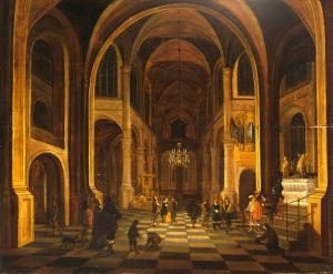 NEEFS Pieter II 1620-1675,Antwerp Cathedral,La Suite ES 2023-03-30