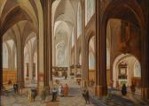 NEEFS Pieter II,Das Innere der Onze Lieve Vrouwe-Kathedrale in Ant,Palais Dorotheum 2012-10-17