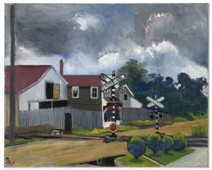 NEEL Alice 1900-1984,Grade Crossing,1935,Christie's GB 2024-03-13