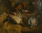 NEERVOORT Jan C 1863-1940,Nature morte au gibier,Campo & Campo BE 2020-06-23