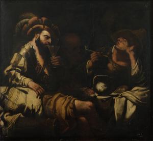 NEGRI Pietro 1628-1679,Soldiers smoking and drinking,Christie's GB 2023-01-25