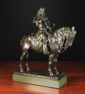 Negri R,Man with scroll sat on horseback,17th century,Wilkinson's Auctioneers GB 2018-09-30