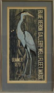 NEGRI Rocco 1932,Blue Heron Gallery, Wellfleet,Mass.,1979,Skinner US 2011-11-16
