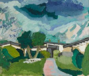 NEGULESCU Jean 1900-1993,Untitled (Modernist Exterior),1962,Bonhams GB 2020-09-30