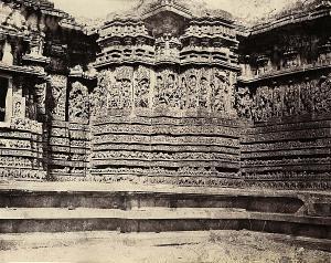 NEILL Andrew Ch. Brisbane,Detail from a temple at Halebidu, Karnataka,1866,Sotheby's 2007-10-26