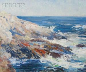 NEILL Frances Isabel 1871,Maine Coast in Summer,Skinner US 2009-09-11