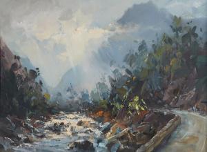NEILSON Don R 1900-1900,Road to Milford,1968,Webb's NZ 2023-01-18
