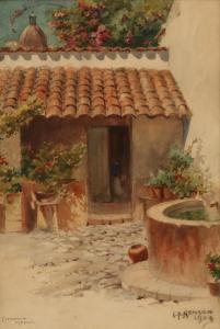 Neilson Peter Charles 1867-1937,Cuernavaca, Mexico,1904,John Moran Auctioneers US 2017-08-08