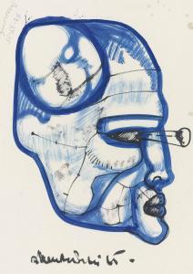 NEIZVESTNY Ernst 1925-2016,Blue head s,Christie's GB 2012-05-28