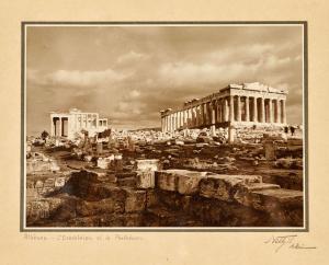 NELLY 1899-1998,Athènes - L'Erechtéion et le Parthénon,Dobiaschofsky CH 2023-11-08