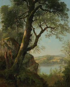 NELSON EDWARD D,A View to the River,1861,Shannon's US 2006-05-04