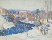 NELSON Ernest Bruce 1888-1952,Snowy Landscape,Christie's GB 2008-04-30