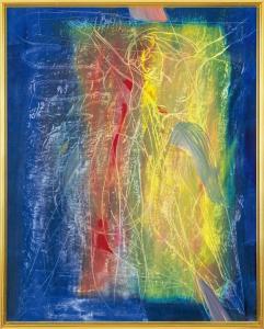 NEMEC Rudolf 1936-2015,Yellow Christ,2006,Art Consulting CZ 2021-10-24