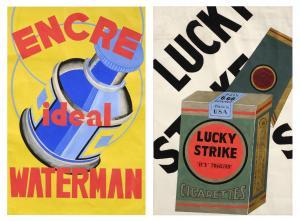 NEMENOVA Gertha Mikhailovna 1905-1986,Lucky Strike; Encre Waterman,1925-29,Christie's GB 2023-06-07