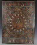 NEPAL SCHOOL,A Nepalese chandra mandala, tantric deities surrou,Tooveys Auction GB 2022-01-27