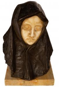 NERI Alfredo 1862-1928,Bust of the Virgin,Simon Chorley Art & Antiques GB 2023-02-14