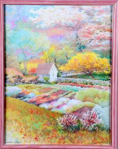 ふーかさま専用（原画）春日和の温もり【A5サイズ／水彩画】絵画